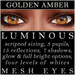 Mayfly luminous mesh eyes %28golden amber%29