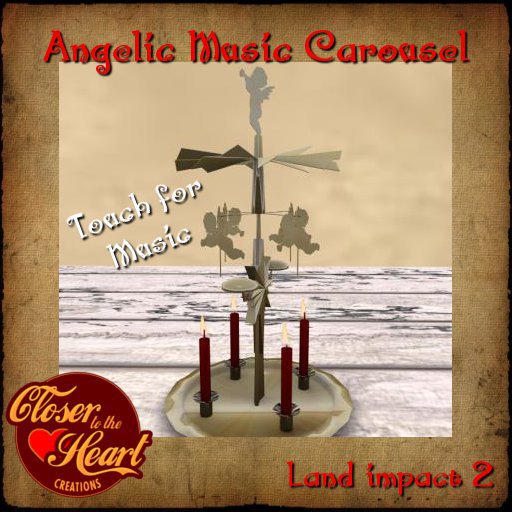 Angelic Music Carousel BOXED