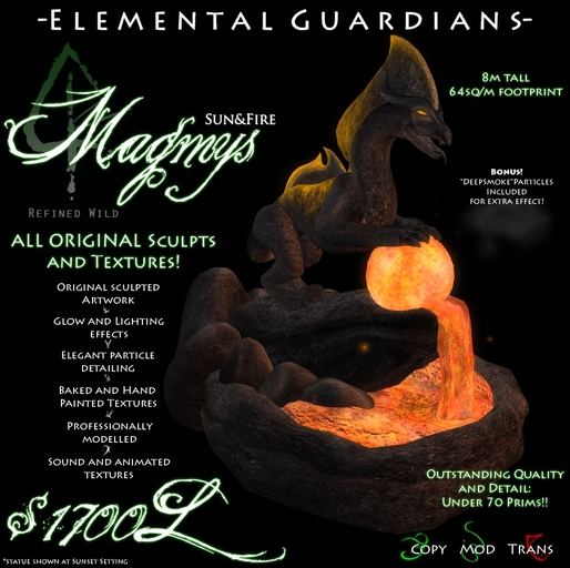 -Elemental Guardian: Magmys- by Khyle Sion at ~Refined Wild~
