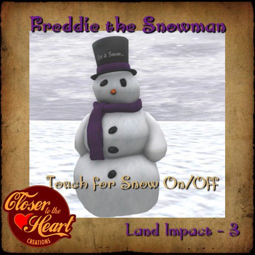 Freddie the Snowman BOXED