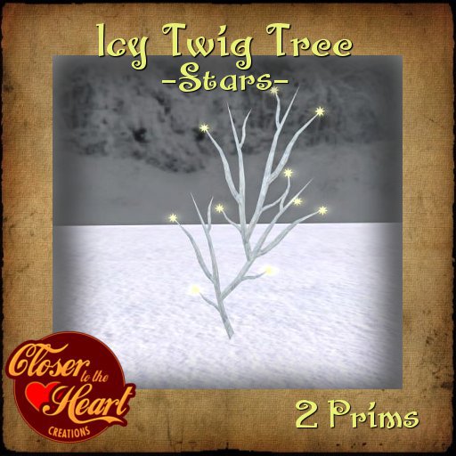 Icy Twig Tree-Stars BOXED