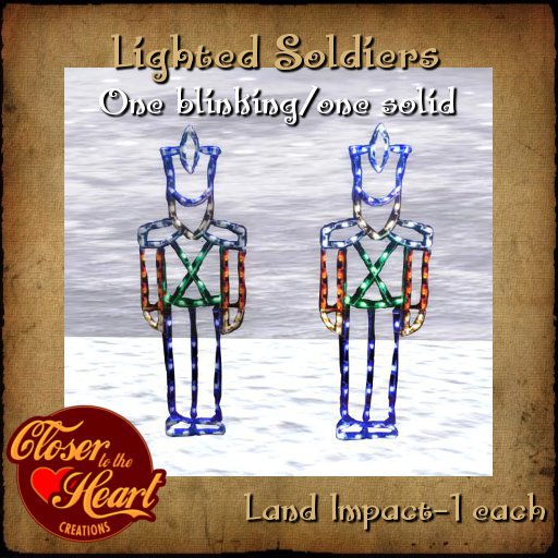 Lighted Soldiers BOXED
