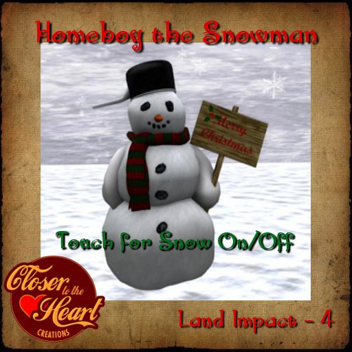 Homeboy the Snowman BOXED