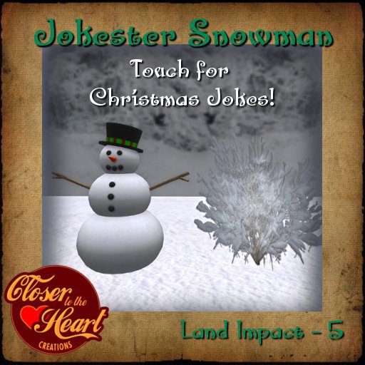 Jokester Snowman BOXED