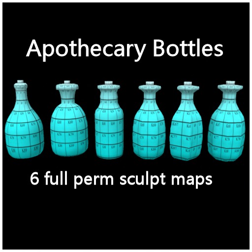 *Saffron* Apothecary Bottles