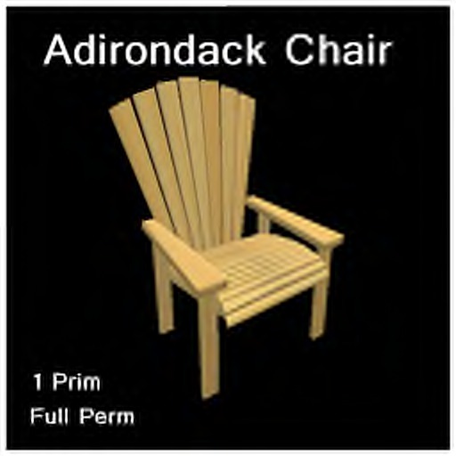 *Saffron* Adirondack Chair Sculpt Map