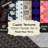 *Cupids Textures *10 PATTERN SAMPLER SET 16