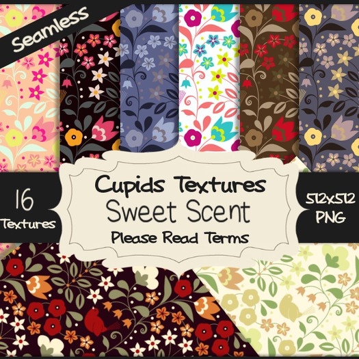 *Cupids Textures * 25 SWEET SUMMER FUN