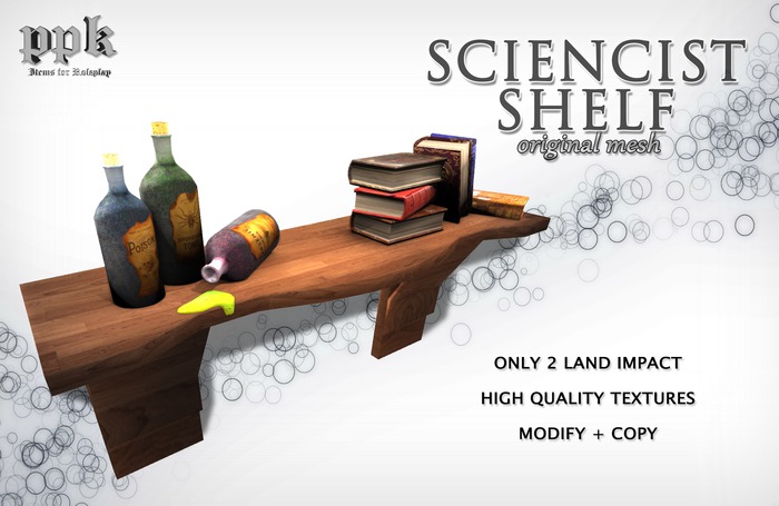 PPK SCIENCIST SHELF