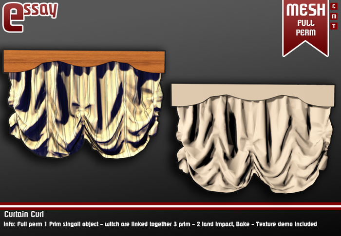 [E]Curtain curl