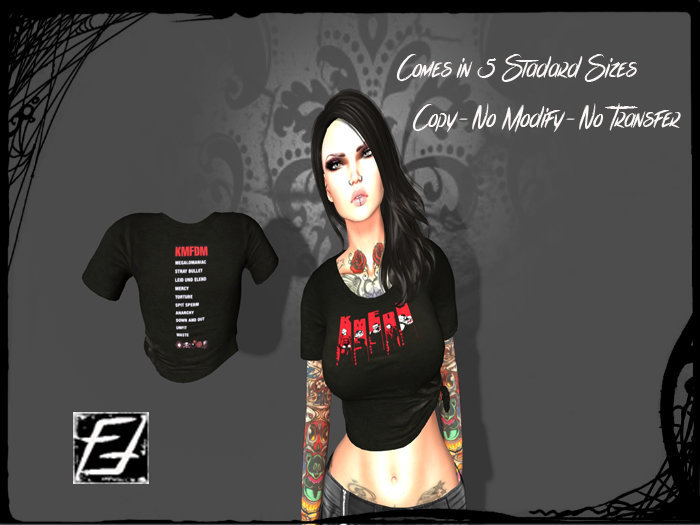 :.:Freak-Out:.:Knotted Shirt KMFDM