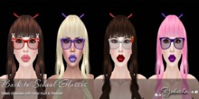 -Yobasha- Back To School Glasses Bunny