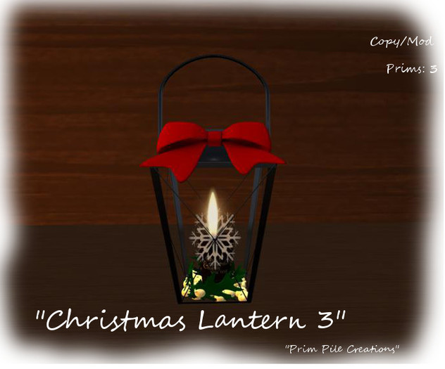 ~PPC~ Christmas Lantern 3