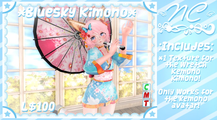 *Chromatica* - Bluesky Kimono Texture