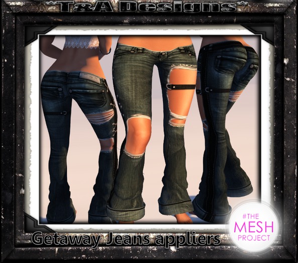*T&A Deisgns* Getaway ripped jeans  TMP ONLY themeshproject