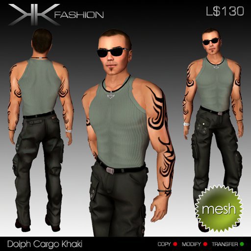 KKF - Dolph Cargo - Khaki Lt
