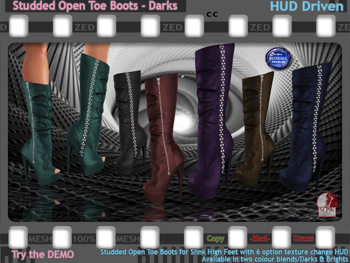 ::ZED:: Deor Patent Leather Pumps, Rich Blends