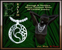 SILVER MOON  (talisman set)