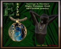 DARK BLUE NIGHT (talisman set)