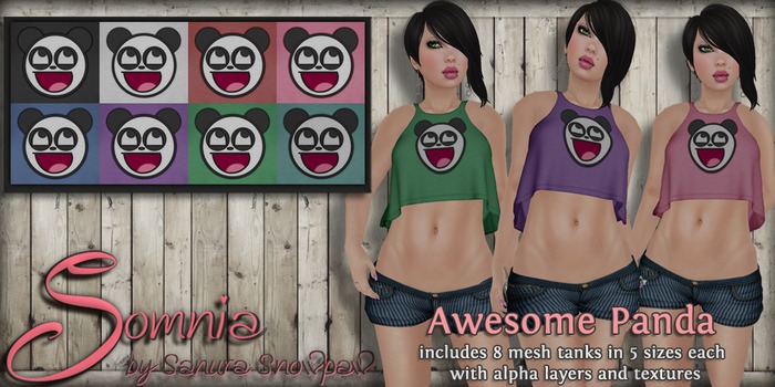.: Somnia :. Awesome Panda Tanks {Crated}