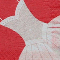 *CHB* Brides Rose Red Napkins