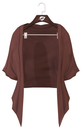 Neverwood//. Raelyn Kimono Cardi - Cranberry