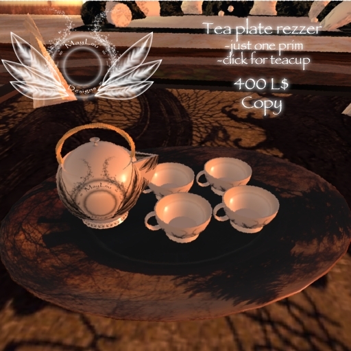MayLou Designs - Tea plate rezzer