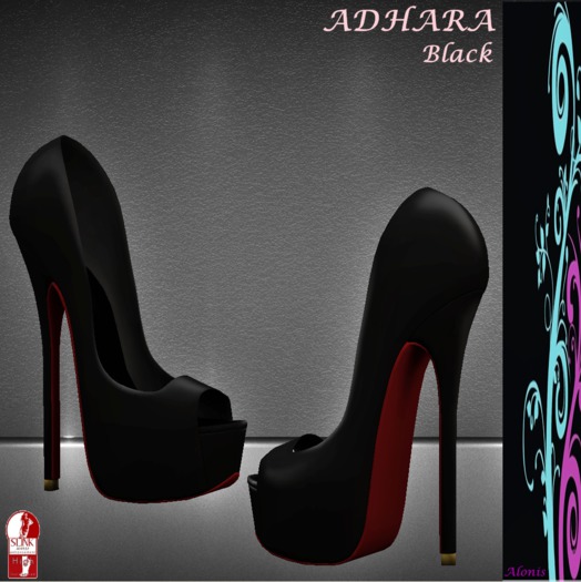 ** Alonis ** Adhara Shoes Black
