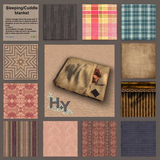 H+Y Cuddle blanket-classic 