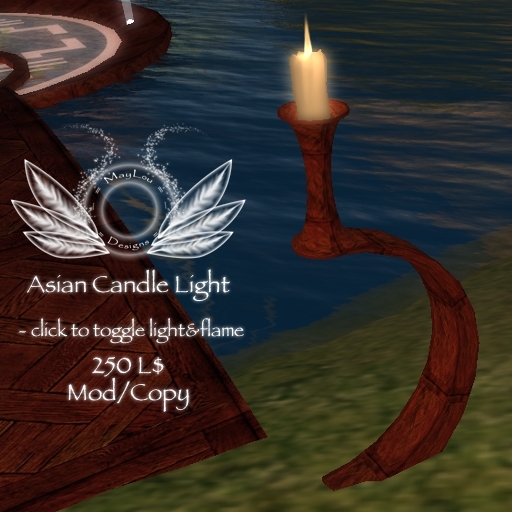 MayLou Designs - Asian candle light