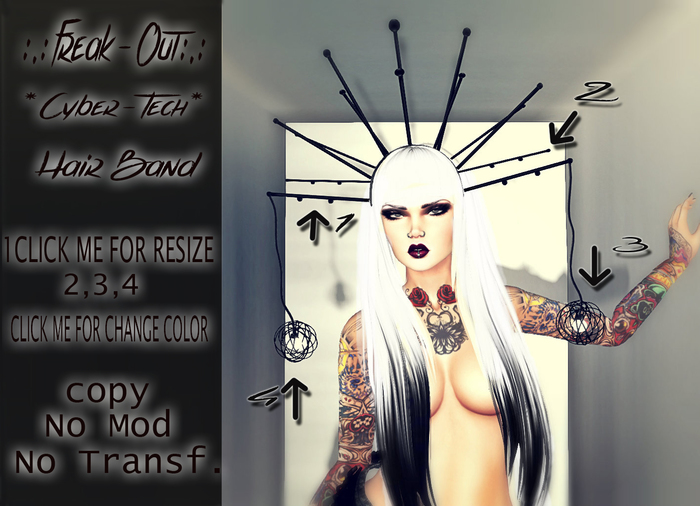 :.:Freak-Out:.: Hair Band *CyberTech*