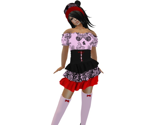 OffShoulder Butterfly Outfit