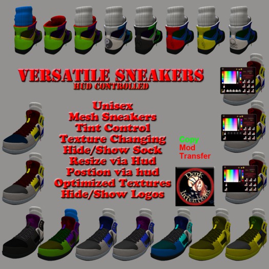 Versatile Unisex Sneakers (box)