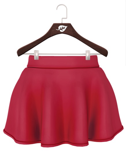 Neverwood//. Raelyn Mini-Skater - Cranberry
