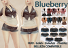 Blueberry chlo mesh jackets and shorts