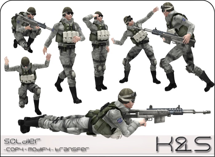 <K&S> ~ Soldier ~ poses