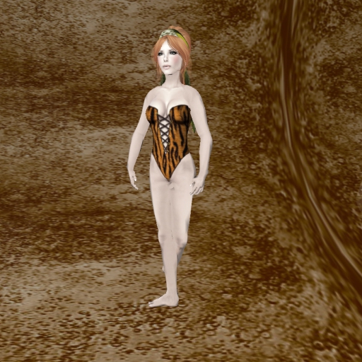 Pixellations ~ Tiger Leotard (boxed)