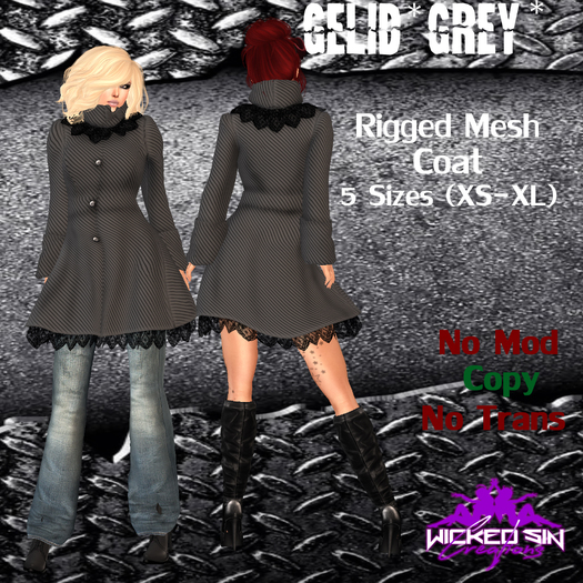 ^WSC^ Gelid *Grey* {Mesh}