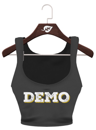 Neverwood //. Raelyn Cropped Tank - Charcoal