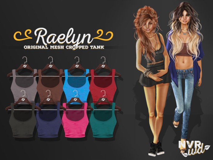 Neverwood//. Raelyn Cropped Tank - FATPACK
