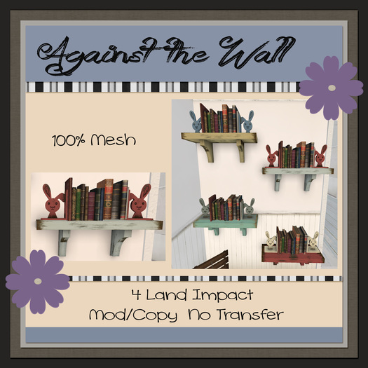 {ATW} Bunny Bookshelf Red (mod/copy) boxed
