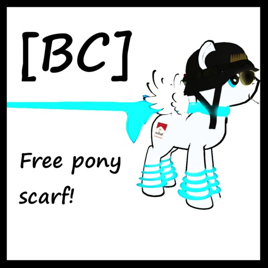 [BC] Pony scarf