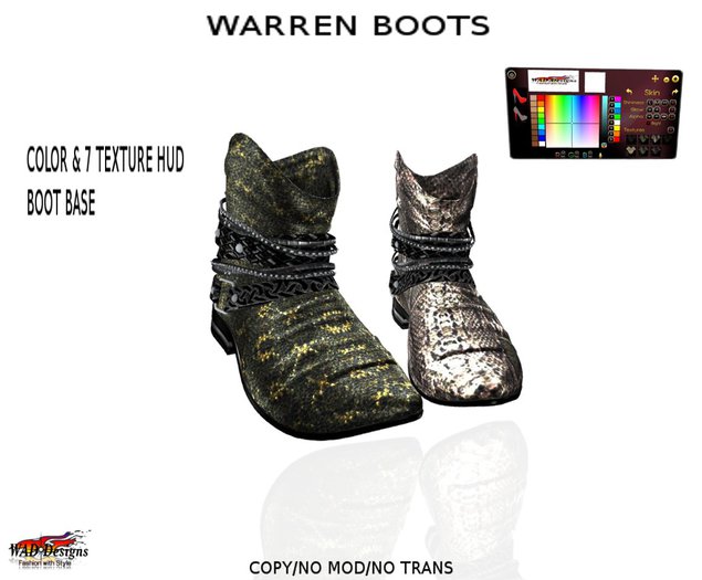 WARREN BOOTS NON RIGGED 