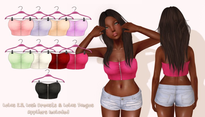 .tsg. Zip Tube Top - *DEMO*