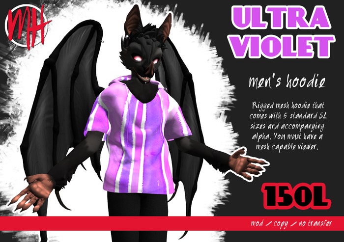 [MH] Ultraviolet Mens Hoodie