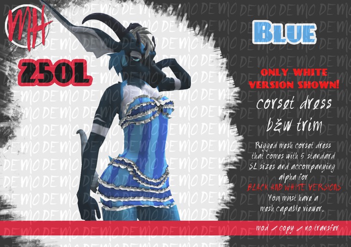 [MH] DEMO Corset Dress