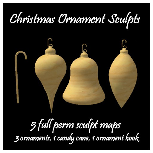 *Saffron* Christmas Ornament Sculpts