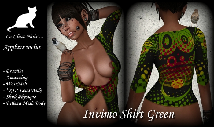 >.<. LCN.Invimo Shirt Green