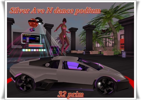 ZT SILVER AVE N DANCE PODIUM(BOX)