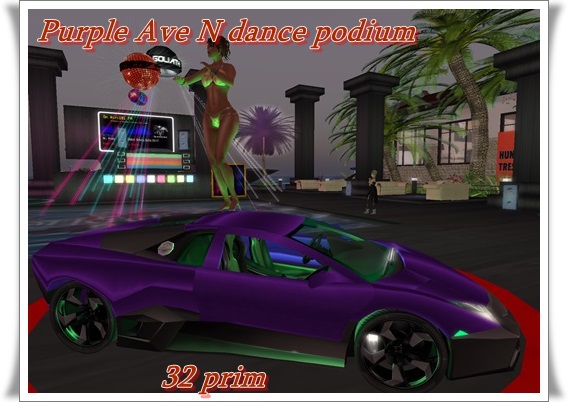ZT PURPLE AVE N DANCE PODIUM(BOX)